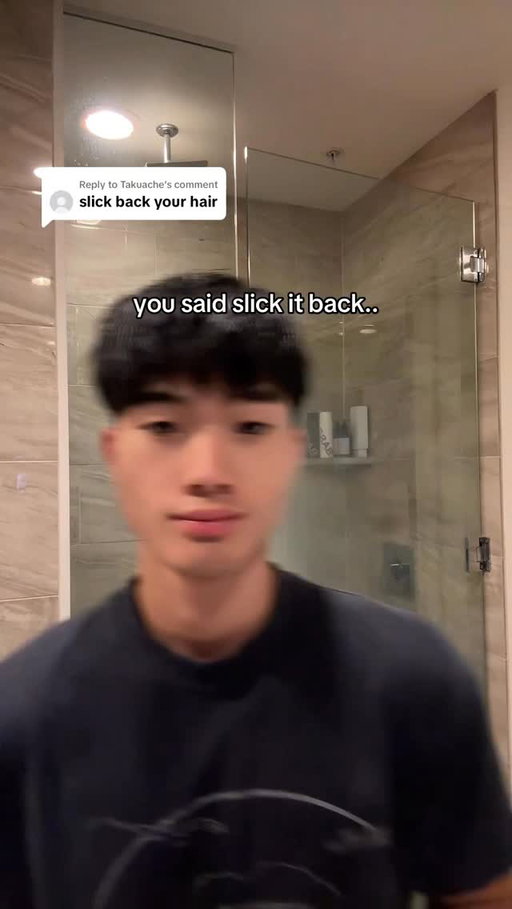 Is this better than the fringe 🧐

#slickbackhair #hairstyling #hairstyle #basedbodyworks #asianhair
