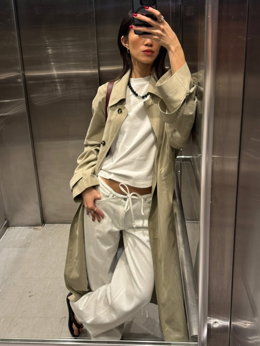 monthly elevator outfit rotation 🤳