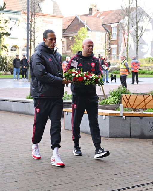 Respects are being paid across Liverpool Football Club today to mark the 37th anniversary of the Hillsborough tragedy.

Earlier today, head coaches and captains of the Reds’ men’s, women’s, U21s and U18s teams, as well as club officials, visited the Hillsborough Memorial at Anfield to lay wreaths.
