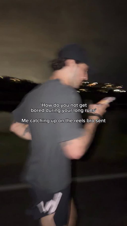 This what I mean when I say I’m locked in on my run
