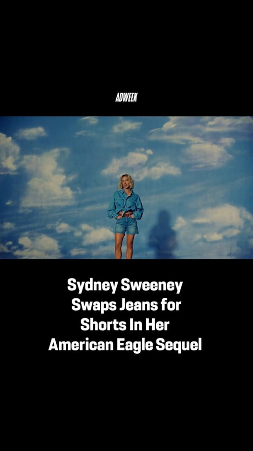 @sydney_sweeney is back with @americaneagle, swapping blue jeans for denim shorts in the new “Syd for Short” campaign, with videos and stills set at home, the beach, and on errands. 

A 15-second hero spot shows multiple denim looks against a blue-sky backdrop, ending with her joking, “What brand am I wearing? … Yeah, that one.” 

The collaboration follows last summer’s campaign, which drew backlash and “pro-eugenics” accusations, but still drove 40 billion impressions, 790,000 new U.S. customers, and a 4% loyalty lift, alongside AEO’s record $1.8B quarter.

American Eagle is now leaning into shorts with 200+ styles, 850 more coming, and a “Syd’s Shop” edit styled with @mollyddickson. 

“Everything you see is what I would wear every day. Molly and I really make sure that we’re putting me in stuff that I would be super excited by and that ‘Syd’ would wear during the summer,” the actress exclusively told ADWEEK. “That’s why you see me as playful, happy, and naturally me.”

Read more at the link in our bio. 👖