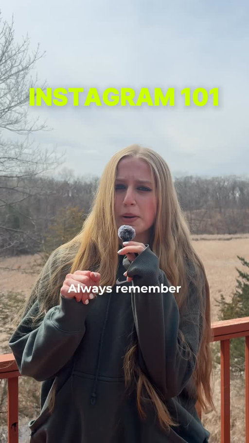 Instagram 101…

Follow for more social media marketing education.
