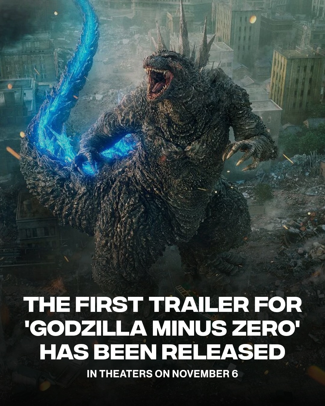 FIRST LOOK: ‘Godzilla Minus Zero’ trailer brings the kaiju to New York City. 🦖🗽

In theaters on November 6.