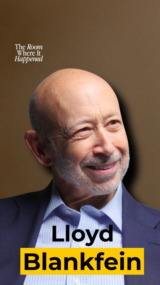 Lloyd Blankfein’s Brilliant Advice for a Successful Life 🙌

Comment “LB” and we’ll DM you the full episode 📲

Lloyd Blankfein is an American billionaire investment banker and the former CEO of Goldman Sachs.