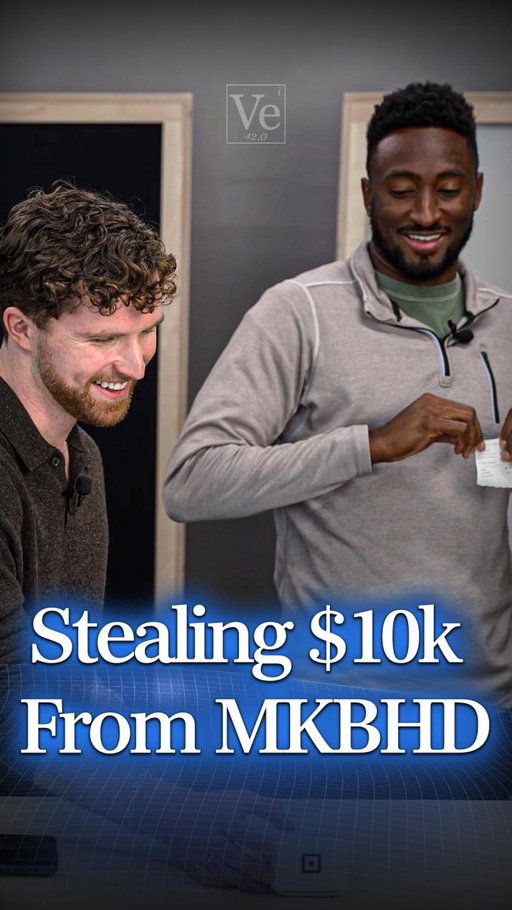 We Took $10,000 From @MKBHD's Locked iPhone

Our latest video, out now on YouTube! Link on our story! 

Writers: @_james_moore_1990, @henry.vandyck & @gregor_cavlovic

Producer & Director: @_james_moore_1990

Presenter: @henry.vandyck

#veritasium #science #physics