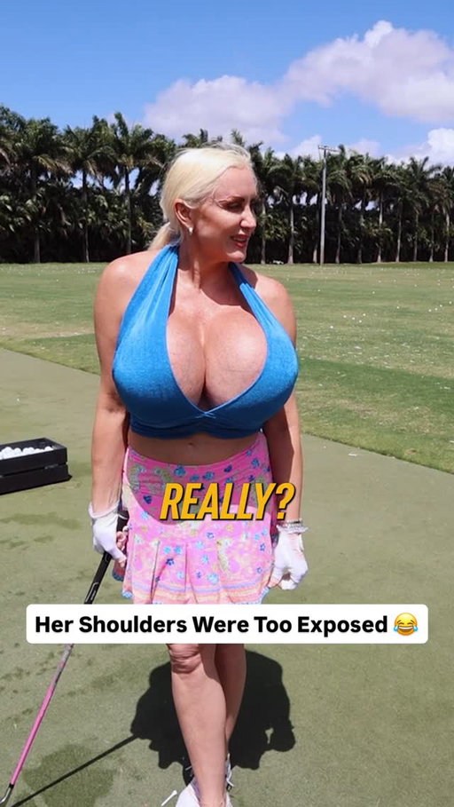 Gotta cover up those shoulders 😂