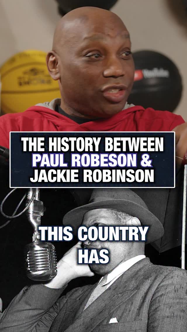 The controversial history between two legends…

Howard Bryant breaks down Jackie Robinson and Paul Robeson. His new book on this subject, KINGS AND PAWNS, is out now.