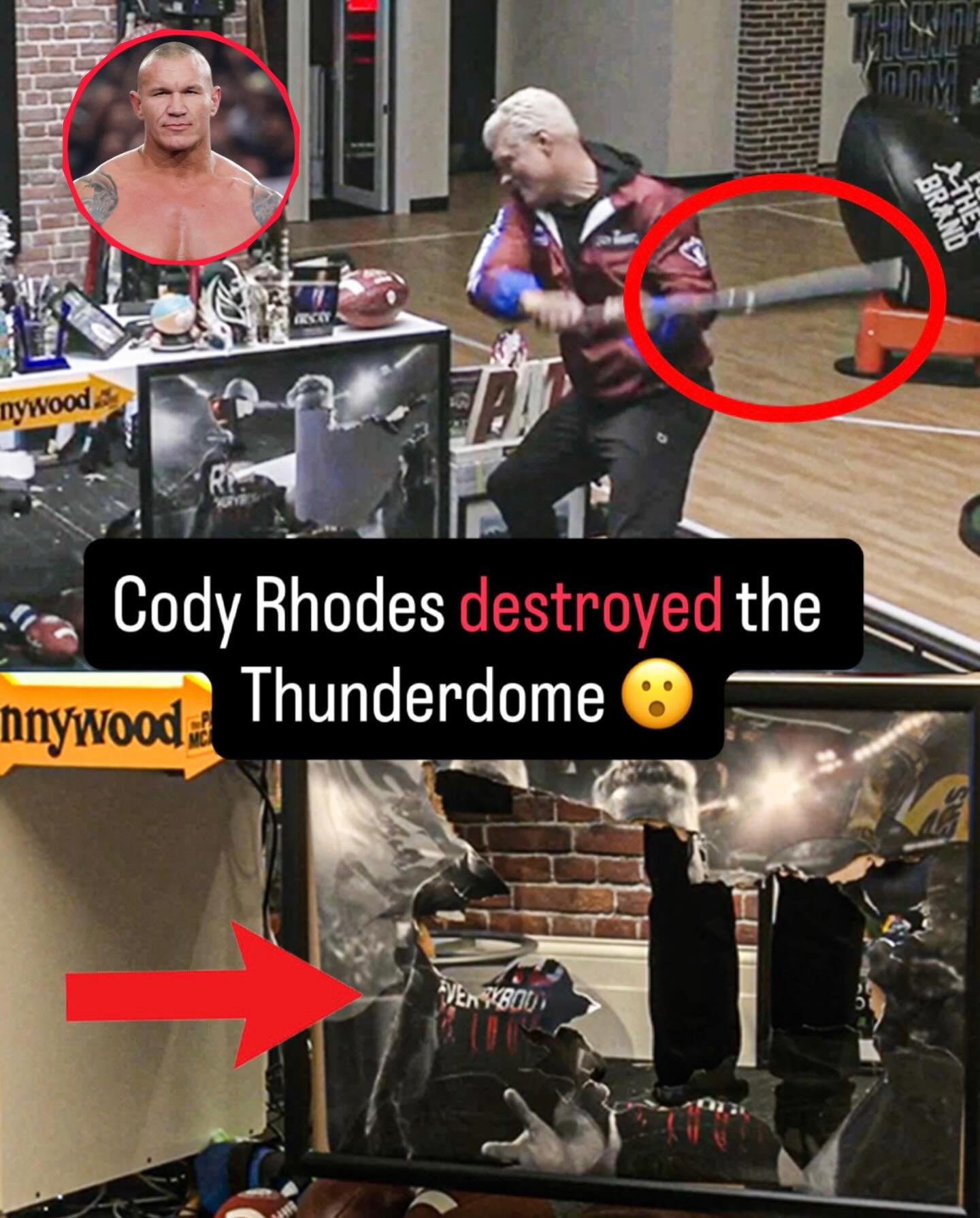 Cody Rhodes wrecked the Thunderdome and reclaimed his Undisputed WWE Championship 😳

All eyes on Night 1 of #WrestleMania this Saturday on the ESPN App with an ESPN Unlimited plan.