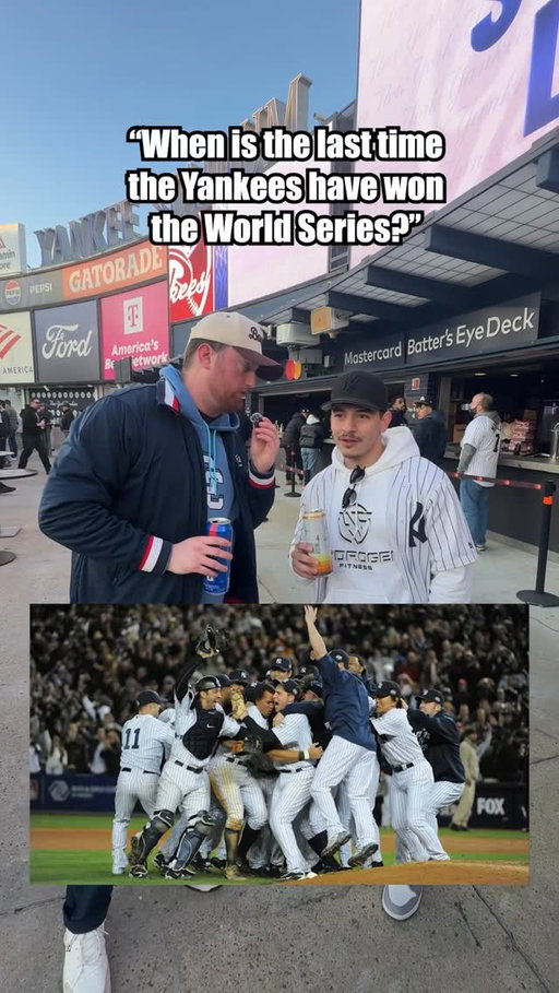 Had a great time talking to #Yankees fans in the Bronx

#mlb #baseball #sports #nyc