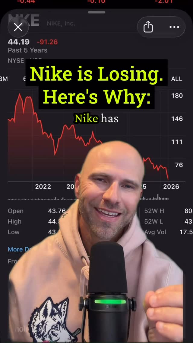 Lebron James joined Bob Does Sports on the same day Nike’s stock hit an 11 year low. What does that collision mean? Let’s compare mono culture & micro culture and how that’s affective large, previously dominant companies like Nike. 
I hope they find their way back. World Cup should help, but is not a silver bullet. 

#Nike #sportsmarketing