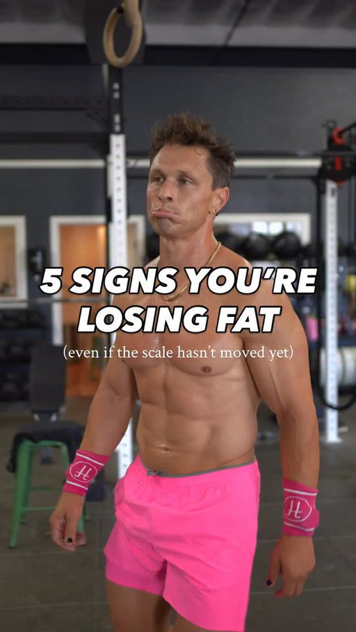 5 signs you’re losing fat (even if the scale hasn’t moved yet):

1. You feel colder than usual - A drop in energy intake lowers heat production. Subtle, but consistent.

2. Your pumps in the gym aren’t as strong - Less fullness usually means lower glycogen. Not exciting, but it’s a real signal.

3. Caffeine hits harder than it used to - Same dose, stronger effect. Less food + slightly lower body mass amplifies it.

4. You wake up earlier or sleep a bit lighter - Deficits can increase alertness. Random early wake-ups aren’t always a bad sign.

5. Your weight is stuck… then suddenly drops - Days or weeks of no change, then a sharp drop overnight. That “whoosh” is often just water releasing after fat loss has already been happening.

#fitness #muscle #fatloss #diet #weightloss