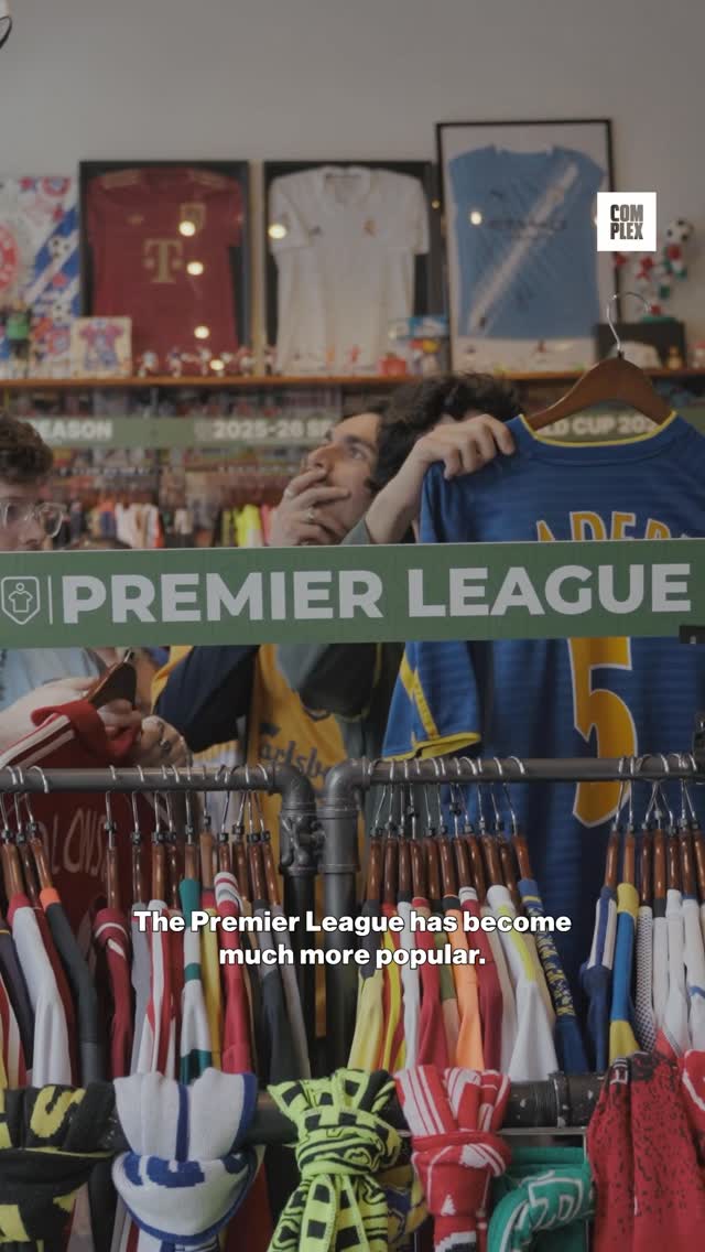 Kit culture hits different in Miami ⚽️

From legendary players to iconic designs, @saint.roze explores the storied legacy of the English Premier League.

Link in bio 🔗
Powered by @PLinUSA