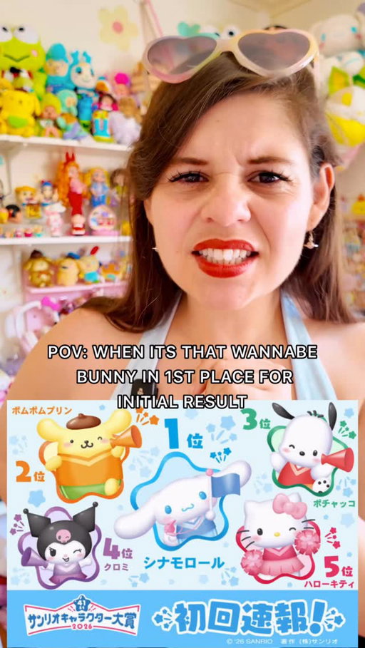 yeaaah… NO WE GOTTA CHANGE THAT 👏🏻😤
POMPOMPURIN FANS RISE UP 💛💛💛

#girlygirl #cinnamoroll #sanriocore #sanrio #sanrioranking2026