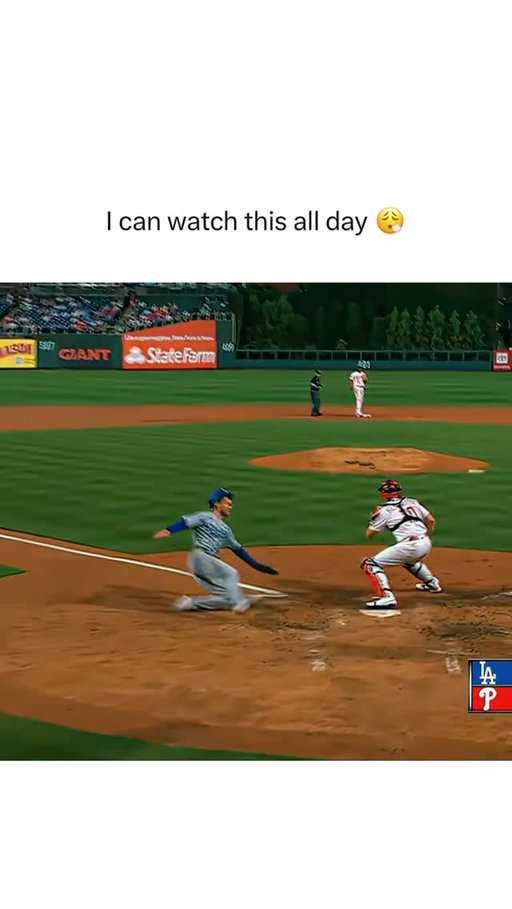 There’s just something different about this. Watching these guys take bases—perfect timing, smooth slides, full speed decisions—it’s lowkey majestic. No wasted movement, no panic… just pure instinct and feel for the game.

You don’t even have to be a huge baseball fan to appreciate it. It’s the rhythm, the precision, the way everything just flows.

Follow US (@dingerculture) if you’re a true baseball fan ⚾️