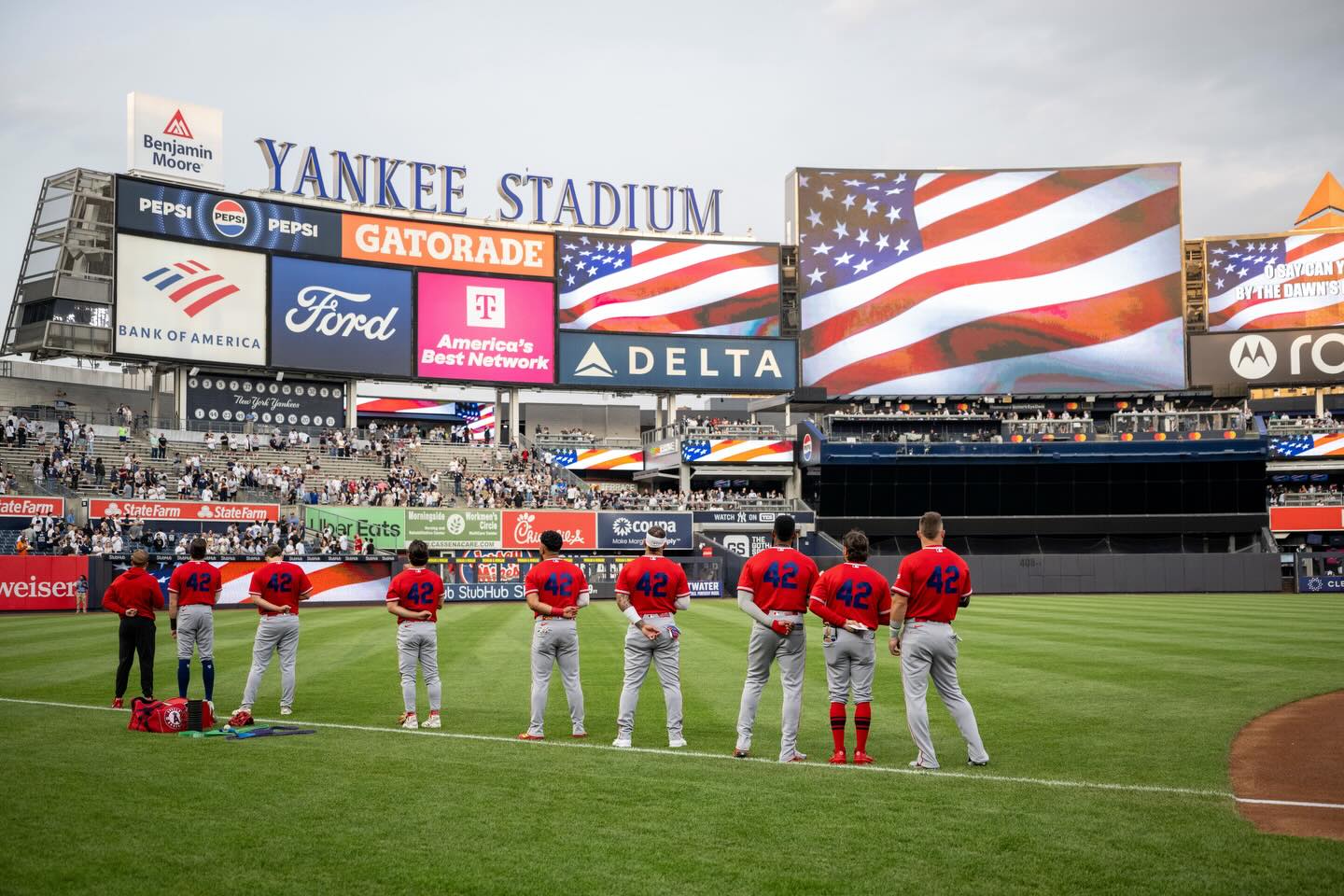 In honor of Jackie Robinson 💙

#jackie42