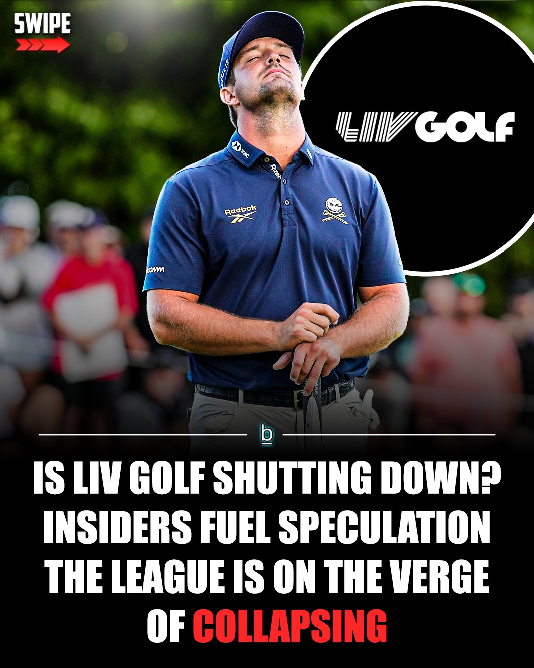 LIV Golf has spent years trying (and failing) to move the needle when it comes to television ratings and making its events part of the cultural conversation. ⛳️

They’ve also added various tweaks it’s made in an attempt to improve the product (including a pivot from a 54-hole format to traditional four-day tournaments) that have fallen flat.

It has also started to bleed talent as the PGA Tour has opened the door for golfers, including Brooks Koepka and Patrick Reed, to return, and as things currently stand, Bryson DeChambeau is really the only marketable name at its disposal. 🤷‍♂️

Now, it looks like its years-long battle to justify its existence may be coming to an end…along with the league as a whole.

On Tuesday night, Ryan French of Monday Q Info dropped a fairly cryptic tweet where he advised people to keep an eye out for “a bombshell announcement on LIV’s future” while implying the clock was running out. 😬

He elaborated on that message during a conversation with The Takesmen, saying: 

🗣️ - “I have some very good sources, and I’ve heard that other people have sources, that LIV is shutting down,” adding the situation was dire to the point where it may not even go through with the event that’s slated to kick off at Club de Golf Chapultepec outside of Mexico City on Thursday.

Kevin Van Valkenburg of Fried Egg also seemed to imply he was aware of similar rumblings while resurfacing an article discussing the writing that has been on the wall.

The Telegraph also added fuel to the flames by reporting the league has called executives to New York City for an “emergency meeting.” 🚨

On Wednesday morning, Flushing It pushed back against the chatter while saying the Mexico City tournament will go on as planned (the league also dropped a promo for the event around the same time).

No official announcement has been issued as of this writing, but it appears one will be coming before too long. 👍

Follow 👉 @brobible for all things “dude” 😎 

#golf #golfing #livgolf #guys #men