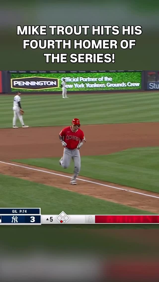 Mike Trout is TORTURING the Yankees