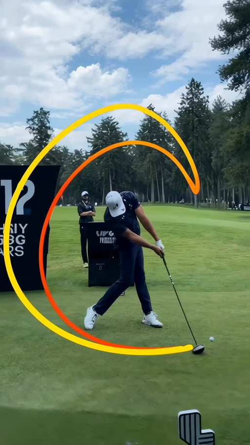 Dustin Johnson’s swing mechanics ⛳️🏌️‍♂️