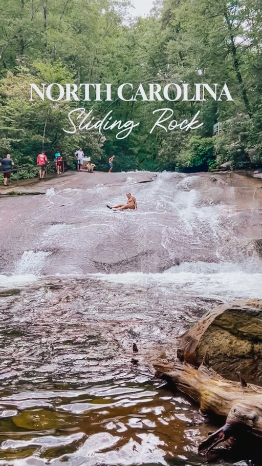💦☀️ Hey North Carolina!!! Get ready for an awesome adventure this summer!!! If you’re looking for something fun to do, then you have to add sliding rock to your bucket list!!!

Here you can slide down a 60 ft waterfall into a plunge pool below. I went here with my friends last year and we had a blast!! The plunge pool is around 8 feet deep in the middle. The water in the river and the plunge pool remains near 55 degrees Fahrenheit year round. 

📍Sliding Rock is in the Pisgah National Forest, near Brevard, North Carolina. It has a gentle slope and is about 60 feet long, ending in a large, deep pool (between 6–8 feet deep). 

🎟️ $ 5.00/person
Parking and Bathrooms on site

➡️ Send this to who you’re going with and follow me @raleighwanderlust for more!! 

#northcarolina #nc #brevardnc #pisgahnationalforest #slidingrock westernnorthcarolina visitnc summerfun