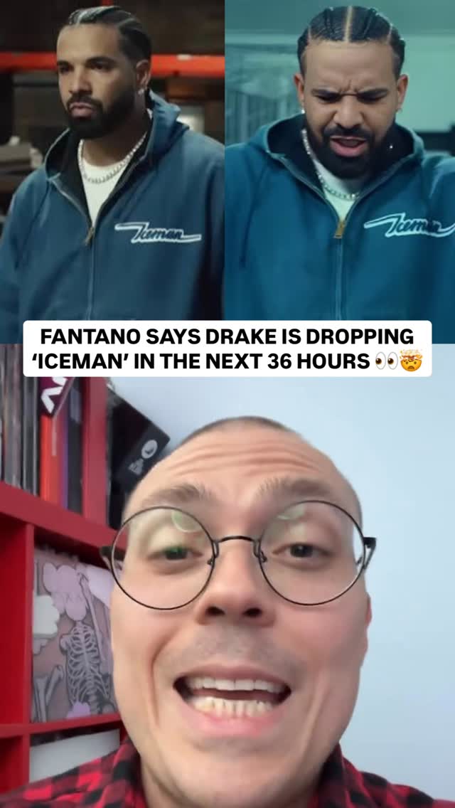 Follow @rap for more hip hop news

Fantano says a source told him Drake is dropping ‘ICEMAN’ within the next 36 hours‼️👀