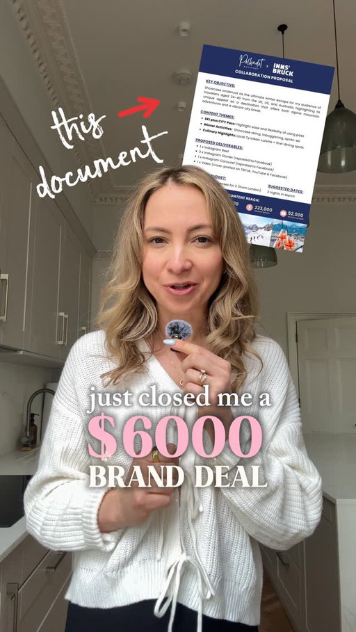 Comment ‘TRAINING’ to get a free ticket to my Brand Collab Masterclass! 🎟️ 

I’ll be spilling ALL my top tips for landing paid travel collabs + doing a live Q&A to answer all your burning questions 😎