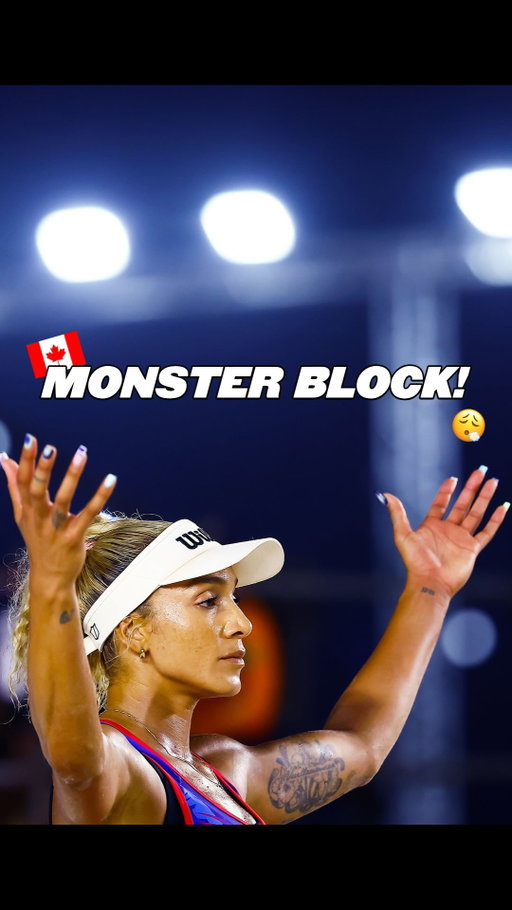 #BeachProTour: You don’t just “hit” against Brandie Wilkerson 🇨🇦.
Absolute monster block at the net in Saquarema! 🚫😤

DENIED! 🚫🏐

Along with Melissa, they secured a hard-fought silver medal to kick off their season at the top! 🥈✨

📺 Relive the best of Saquarema Elite on VBTV!

#BeachVolleyball #VoleiDePraia #BeachProTourSaquarema