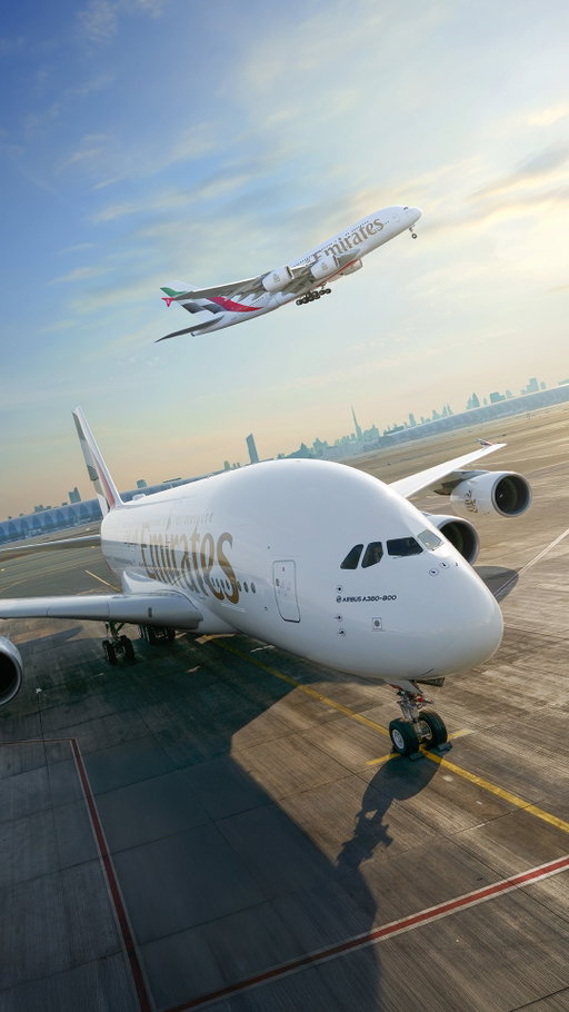 Iconic from every angle. This is the Emirates A380. 🫳🏻🎤

#Emirates #FlyBetter