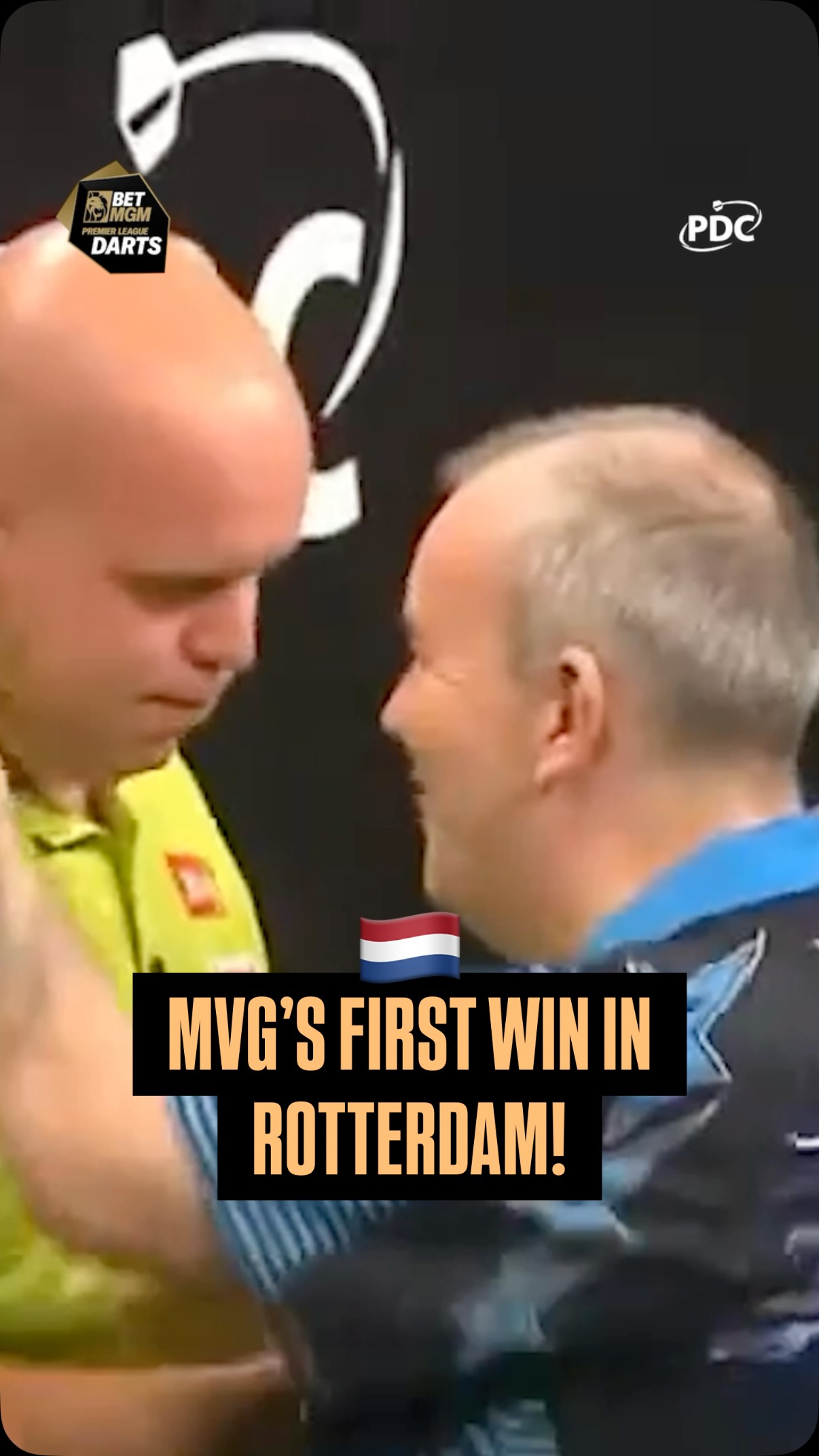 A look back to Michael van Gerwen’s first win in Rotterdam, where he took down Phil Taylor to clinch top spot of the league phase in 2016! 🇳🇱

🏆 Premier League Darts
🗓️ Thursday, 16 April
📍 Night 11 - Rotterdam
⏰ 1900 CEST | 1800 BST