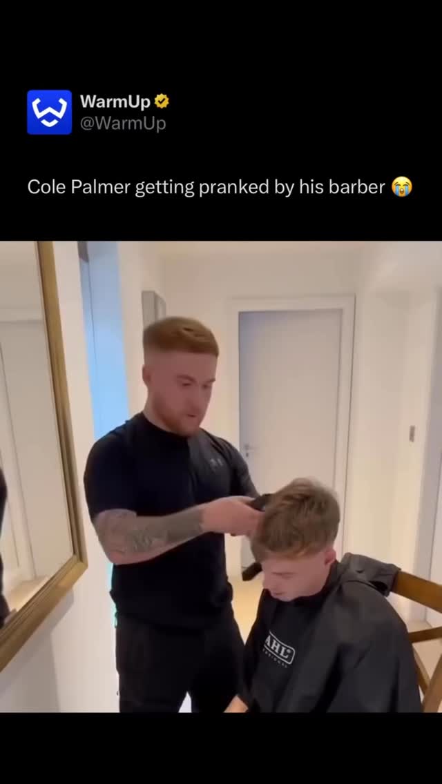 🤣

Cole Palmer has solidified his status as Chelsea’s talisman and a global star. By February 2026, he made Premier League history as the first player to net three separate first-half hat-tricks, achieving his latest treble in a 3-1 win over Wolves. This feat pushed him past 50 goals for the club in just over 100 appearances. Known for his “Cold” celebration and clinical edge, the 23-year-old was also named Best Player at the 2025 FIFA Club World Cup, leading Chelsea to the title.

(Via @owenthebarber_ )