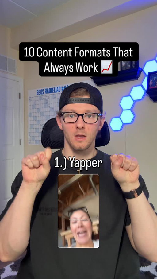 The best formats to use for your content 

Tap on the reels to see the full vids :)

Follow for more :)