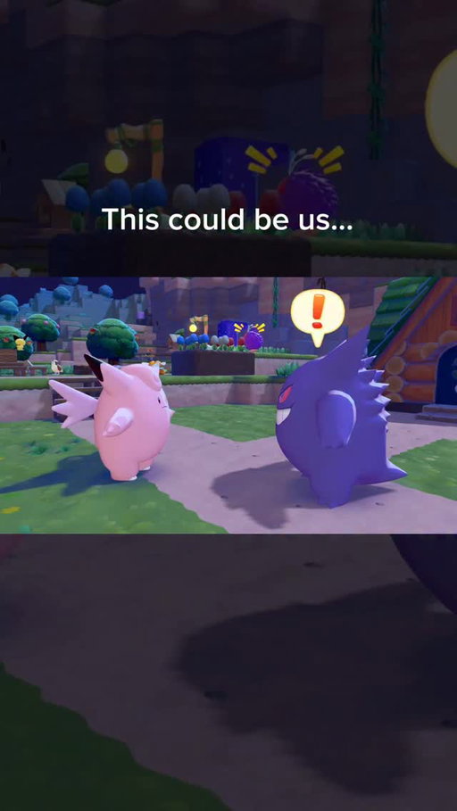 ✨One of my favourite things about Pokopia are the interactions between the Pokémon! They’re all so adorable! 🥹🩷💜 Oddly enough, one of the first Pokémon to greet Clefable when they spawned in my game was Gengar! 🤭

#pokemon #pokopia #gengar #clefable #nintendoswitch2
