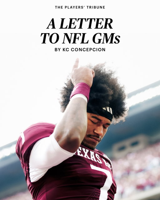 “I’m the best receiver in this draft. But, at the end of the day, I’m so much more than just a football player.”

@aggiefootball WR @kcthekid2 has something to say before the @nfl Draft. (Link in bio) • 📸: @alexslitzphoto, CFP