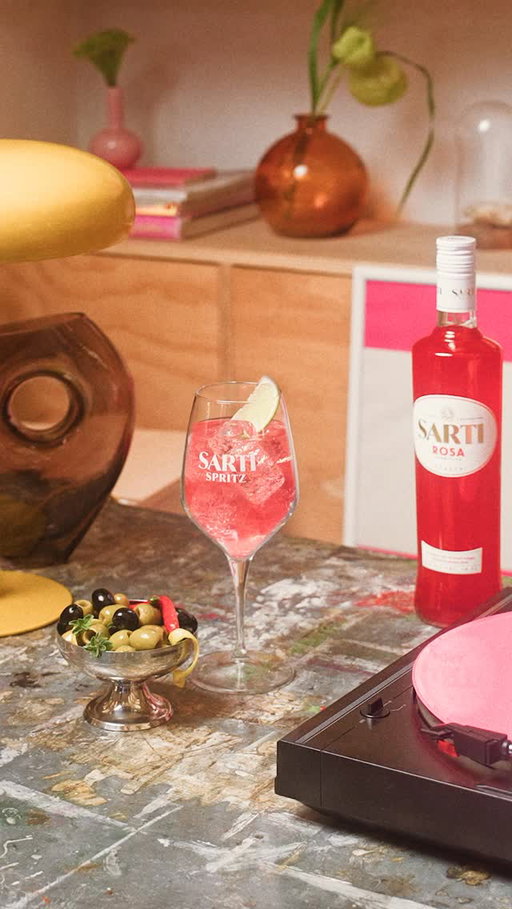 Pour something unexpectedly good. #SartiSpritz #EnjoyResponsibly
