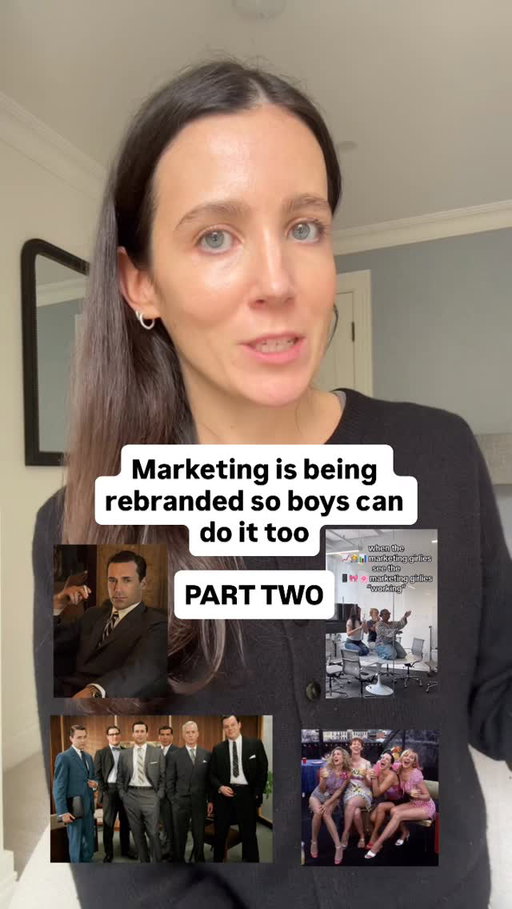 An exploration of how we went from the Mad Men era to the marketing girlie trope. I had a lot of comments on my original post saying “what about mad men” so I thought I would do a little deep dive into how the perception of marketing as a profession has evolved over the years and the concept in sociology of occupational femminisation