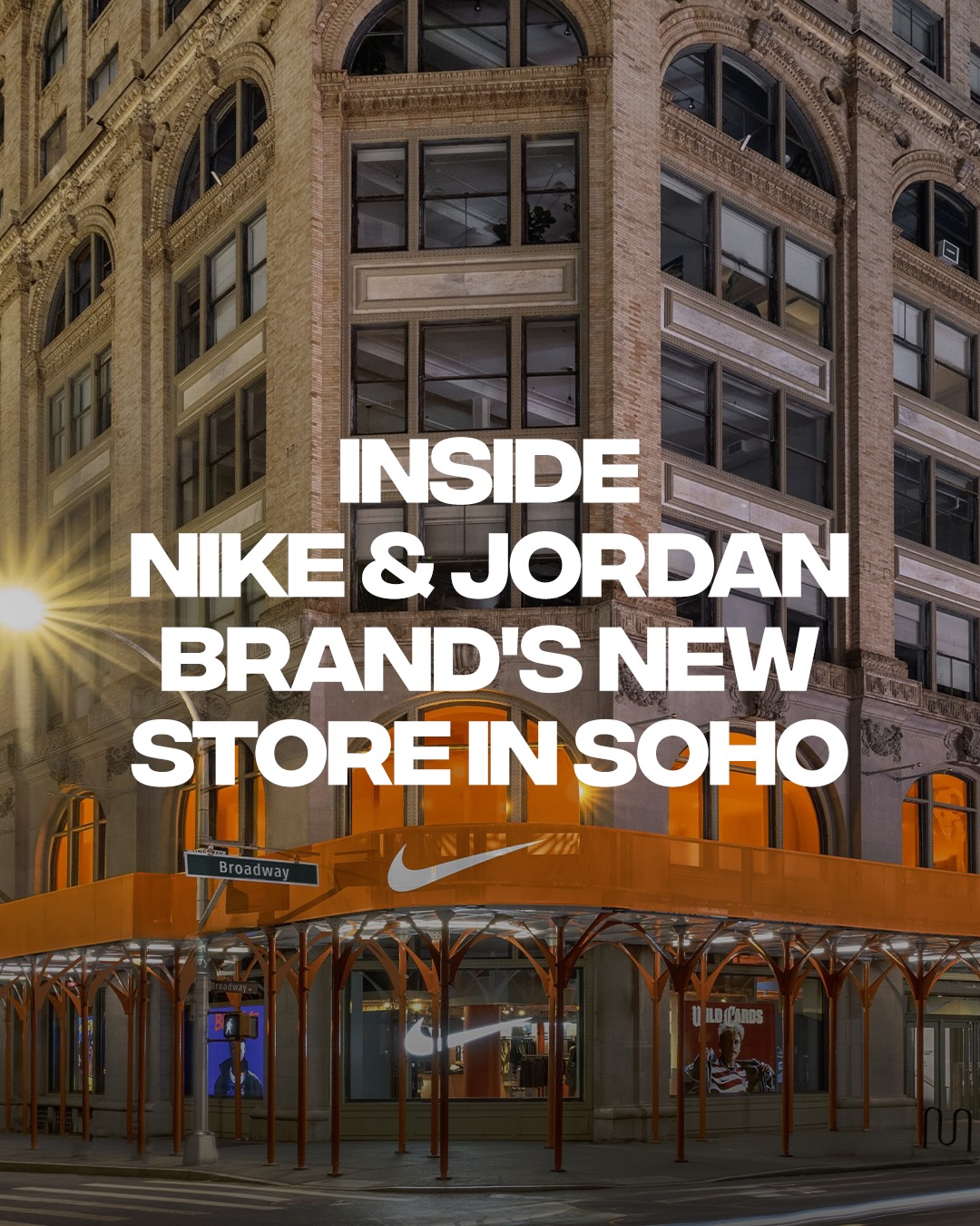 Nike has officially returned to SoHo with a temporary flagship store focused on New York City culture, sport, and community. Here’s what we saw. 🗽