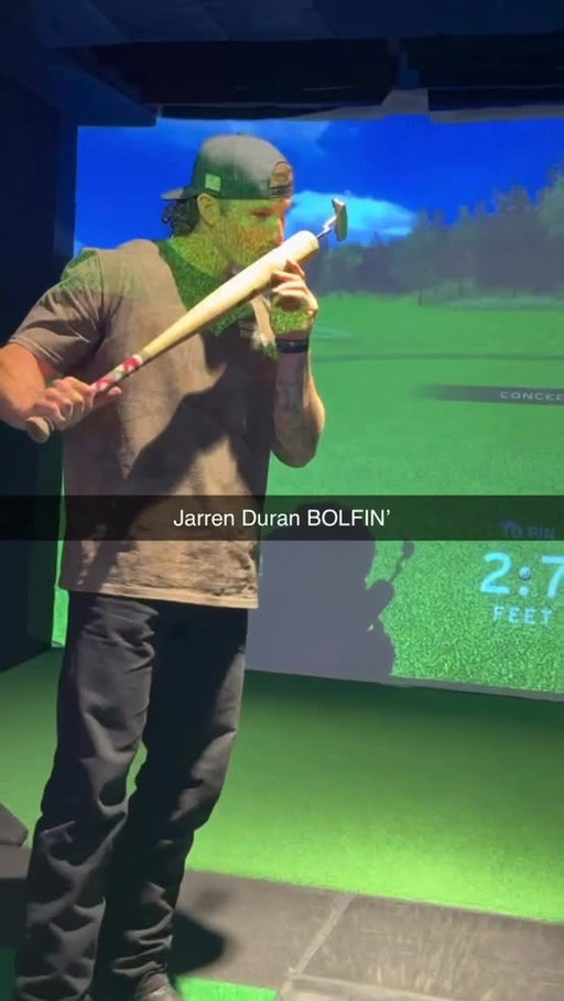 for those who aren’t scared to be themselves 💪🏼 @duranjarren 

brotha, WE BOLFIN’ ⚾️⛳️

bolf isn’t just baseball, golf, & creativity.. It’s something that stems from being yourself regardless what society sees as right/wrong. If you feel like stand up for yourself, DO IT. If you feel like playing golf with a baseball bat, DO IT. The people commenting, yelling, etc from their chairs telling us BOLFERS what to do, I guarantee y’all couldn’t even hit a 75 mph fastball or break 100 on a course.

you know you’re onto something when you go against the grain and people have opinions 🔥 

#batputter #bolf