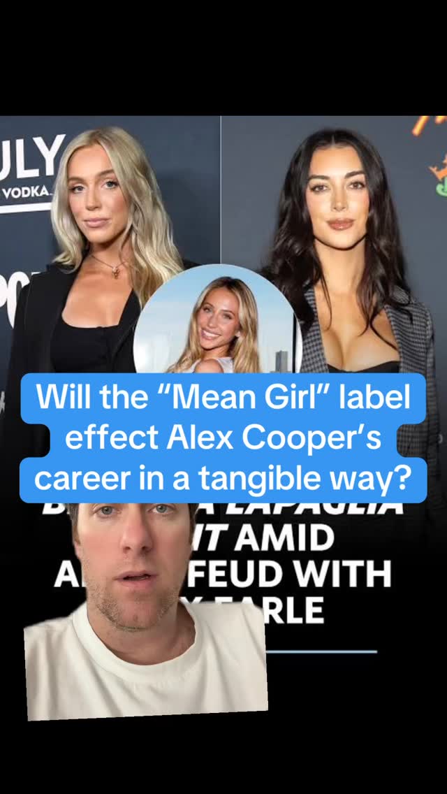 Will the “Mean Girl” label effect Alex Cooper’s career in a tangible way? The Earle Girls are going to ride for Alix and hate on Cooper no matter what Alix Earle’s big reveal is. But, if there’s nothing tangible criticizing Cooper and it’s just about Girl’s Girl vs Mean Girls, will that effect the Call Her Daddy empire? If this was between guys, I don’t think that would impact Unwell’s business. But with the ladies, idk. Millions of millions of dollars are on the line, could being a “Mean Girl” might derail everything? Ladies only vote below