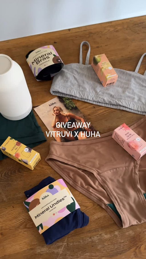 Giveaway (closed) — A breath of fresh AIR & WEAR! 🌱 In honour of Earth Day, we are partnering with our friends at @wearhuha to gift two lucky winners a Vitruvi Air Waterless Diffuser, a few 100% natural spring scent refills and ultra-breathable Huha Mineral Undies™ made from trees!

Head to our link in bio to enter! Best of luck 🤍