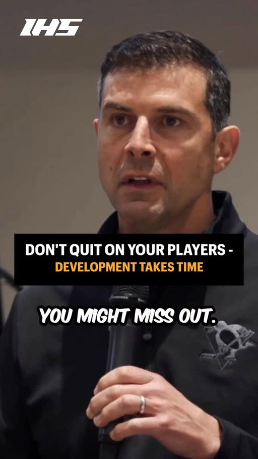 🗣️ “Don’t quit on your players” ⏲️ A powerful reminder from @penguins Director of Player Development, Tom Kostopoulos, that true development takes time.

Click the link in bio to view his full @brockmenshockey Seminar Discussion & secure your spot at this year’s seminar! #hockeydrills #hockeycoach #hockeyteam #playerdevelopment