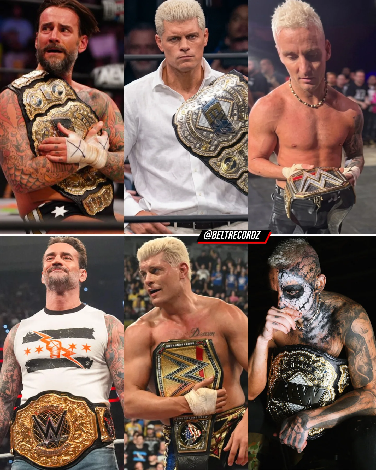 World Champions Then vs Now👏👏..

WWE / AEW meme😄

1. WWE World Heavyweight Champion CM Punk 
2. Undisputed WWE Champion Cody Rhodes 
3. AEW World Champion Darby Allin 

#wwe #wweworldheavyweightchampion #aew #aewworldchampionship #cmpunk

@cm_punk_fan_page_ @punksupdates 

WWE edit