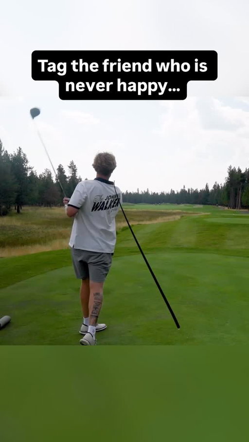 We all know a guy that just isn’t satisfied with their shots.
Hand up here… I always find myself finding the problems in my golf game instead of the things that went right.
Something i’m working on this year! The mental is a huge part of the game and life. #golf