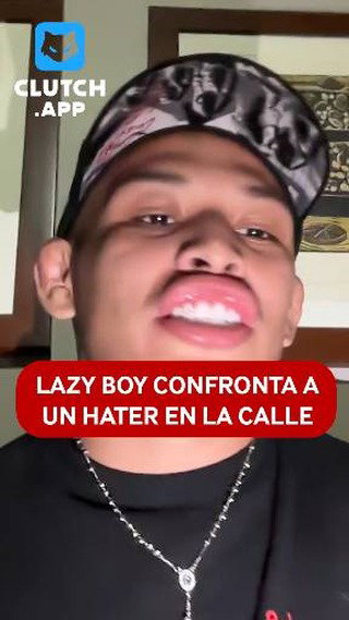 Lazy Boy encaró a un hater en la calle 😳