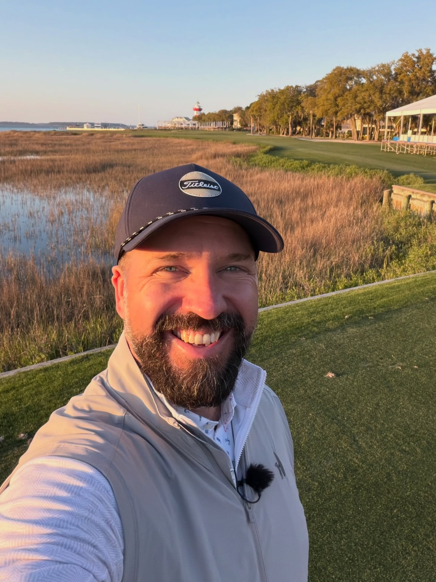 Comment “Harbour” to experience this course on your next golf trip 🛩️⛳️🤝🏽

It’s Harbour Town week and the cannons are lit! 

I got a chance to play the course at Hilton Head recently and it was one of the most fun days I’ve had at a course in a long time! This will be a great test for the pros this week, can’t wait to see who comes out on top in one of my fav events of the season! ⚓️ 

If you wanna see how it looks from the ground, check the video out now and thanks to @golfbreaks for an unbelievable day 🏌️‍♂️