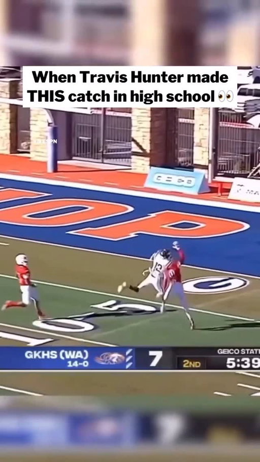 Travis Hunter was RIDICULOUS as a 5-star recruit in Georgia 😮‍💨
