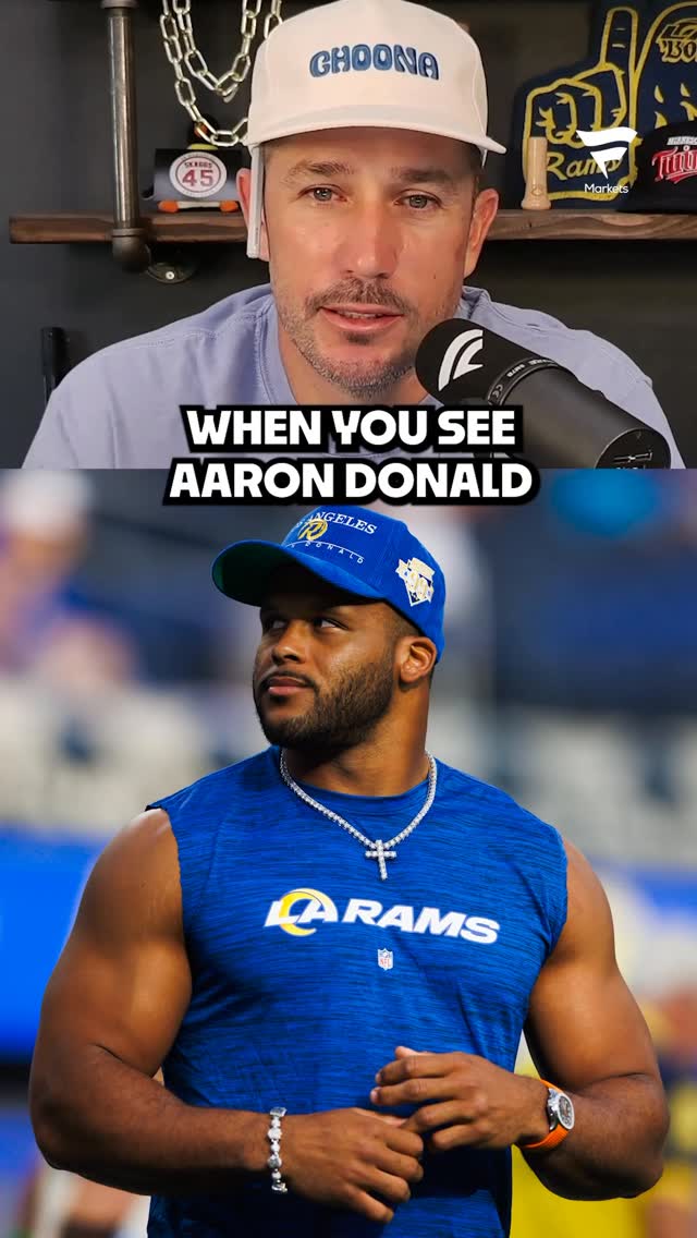 Mike Trout reminds him of Aaron Donald

#baseball #football #sports #nfl #mlb