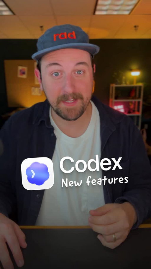 @openai just dropped a massive Codex update!

Computer Use lets Codex run automations on your Mac by controlling apps with simulated mouse and keyboard. It can literally act like a user, trying to break your app, fix it, and do it again.

I love the new in-app browser to help me test states, reproduce bugs, and drop comments right on the app to quickly run cleanup prompts.

So much more features that I’m still testing out , but already this is a whole different way to work.

#chatgptpartner