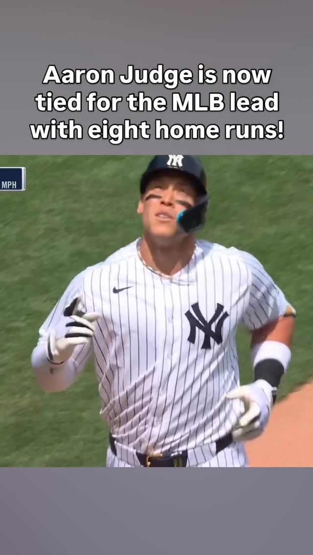 Aaron Judge and Mike Trout have each homered FOUR times this series!
