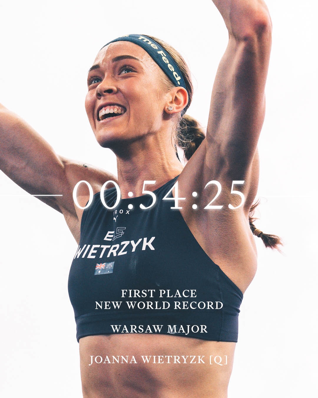 THE FINAL MAJOR.
Elite 15 Women.

Three break the world record.
Three qualify for Stockholm.
One Grand Slam.