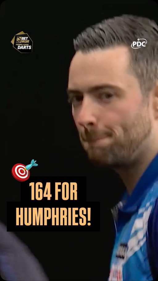 164 FOR HUMPHRIES! 👏