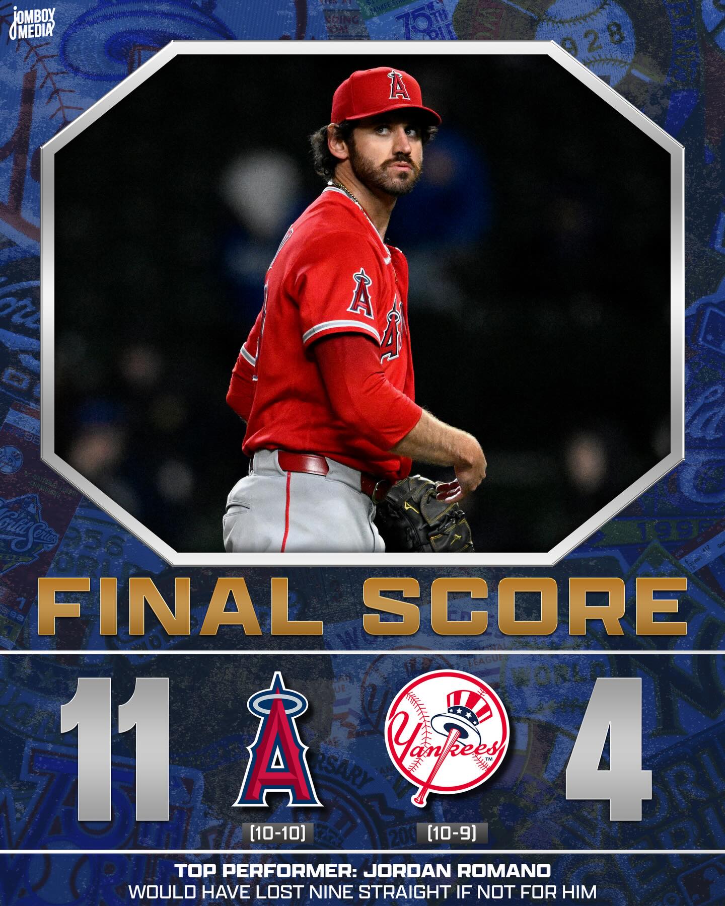 Good news is we don’t have to face Mike Trout again until the end of August